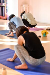 ウダヤヨガスタジオの生徒さん