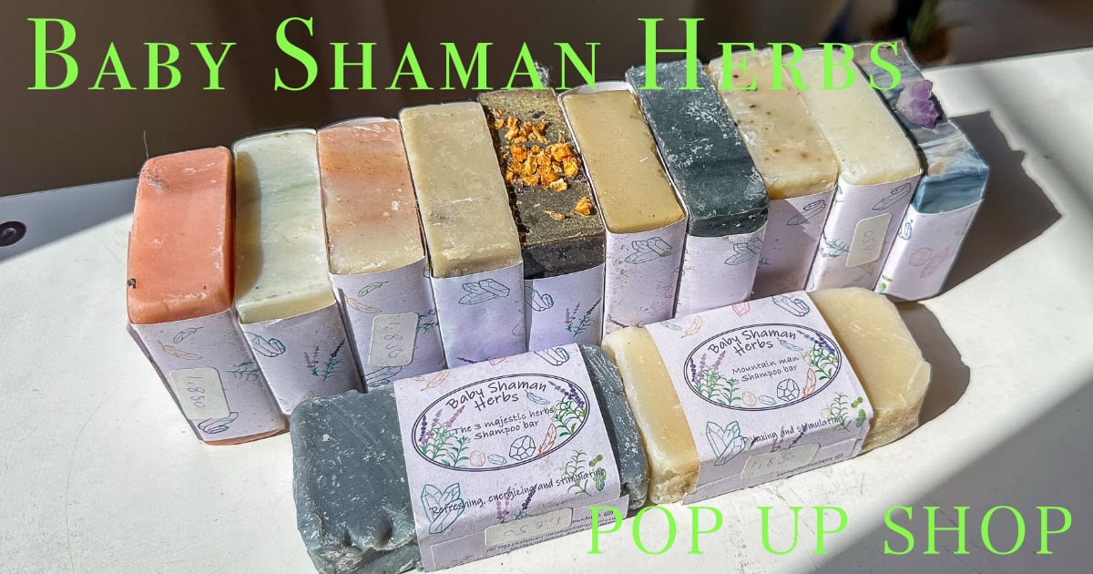 Baby Shaman Herbs POP UP SHOP始めます