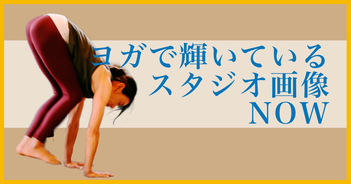 ヨガで輝いているウダヤヨガスタジオ画像 NOW