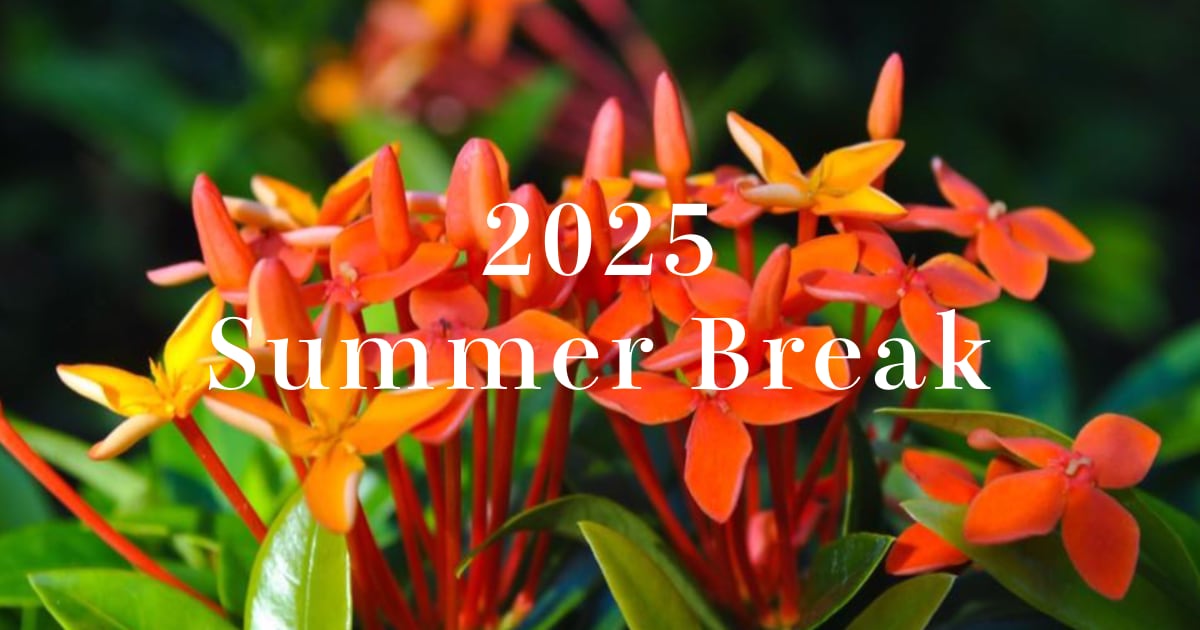 2025年夏期休業のお知らせ／ウダヤヨガスタジオ