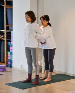 ウダヤヨガスタジオの生徒さん