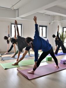 ウダヤヨガスタジオの生徒さん