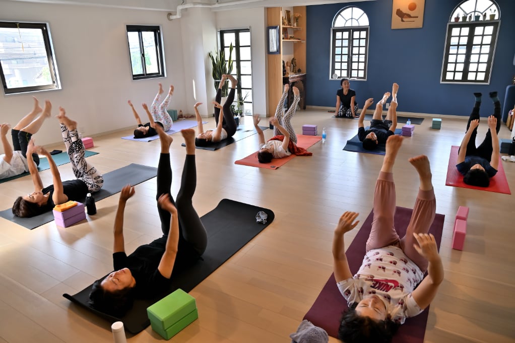 土曜日、和恵先生のインナージャーニーヨガ