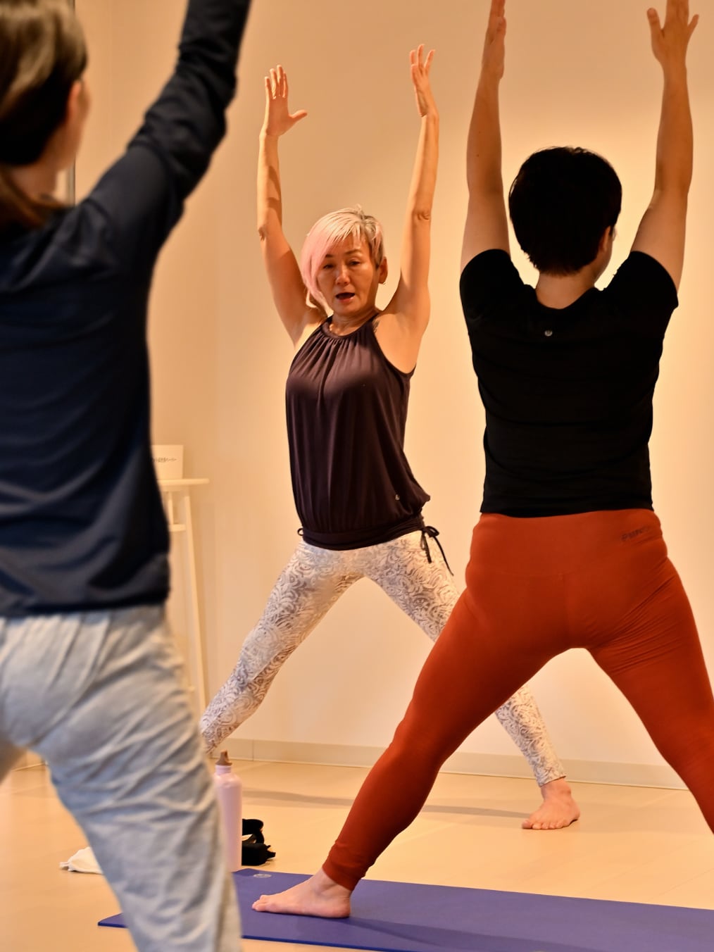 土曜日、Ria先生の陰陽ヨガ