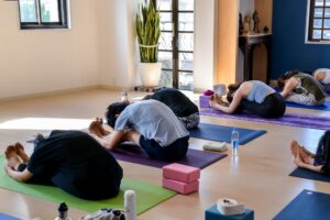 ウダヤヨガスタジオの生徒さん