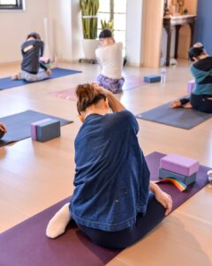 ウダヤヨガスタジオの生徒さん