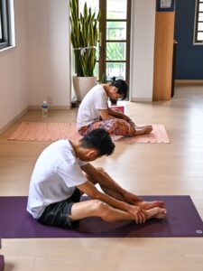 ウダヤヨガスタジオの生徒さん