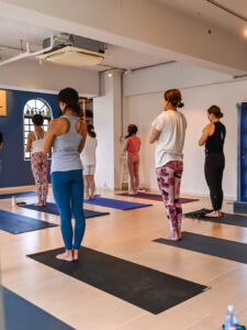 ウダヤヨガスタジオの生徒さん