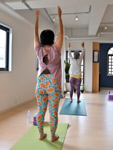 ウダヤヨガスタジオの生徒さん
