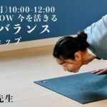 山口陽平先生のアームバランスワークショップ