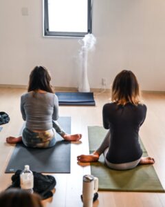 ウダヤヨガスタジオの生徒さん