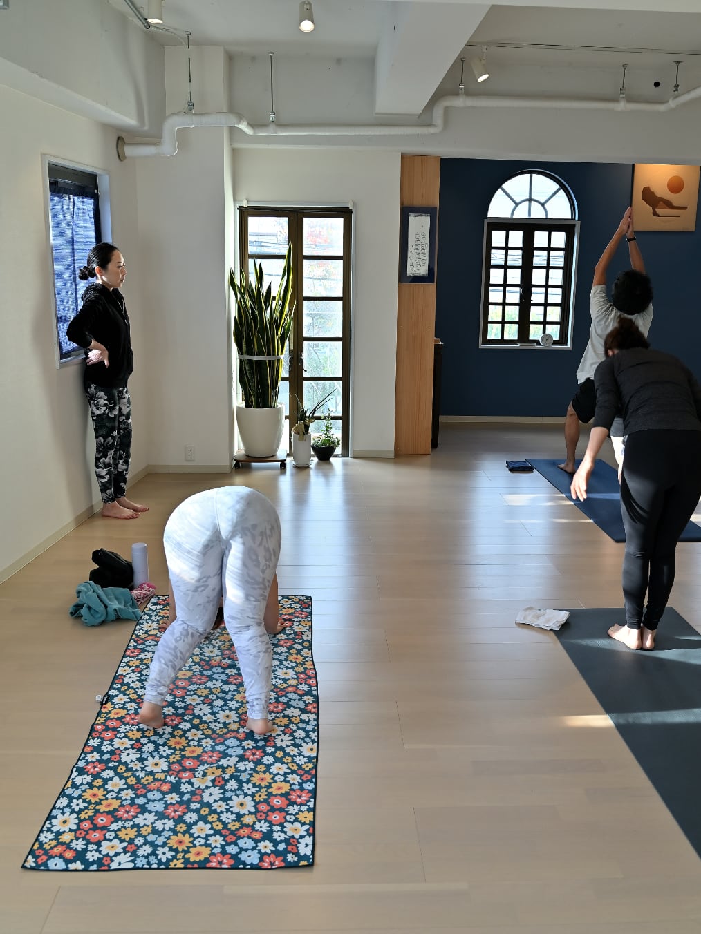 土曜日、ナオコ先生のアシュタンガヨガ・マイソール