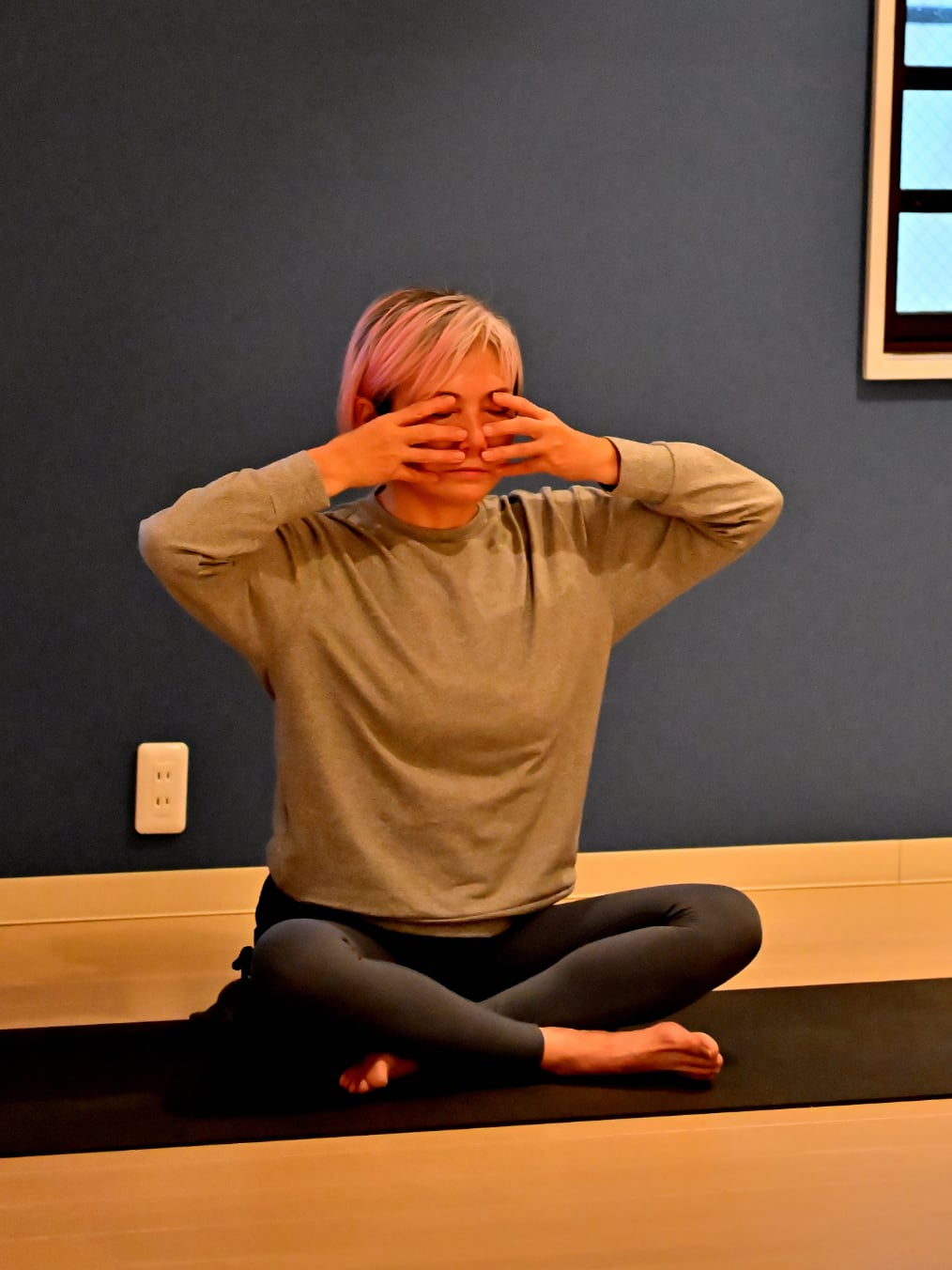 土曜日、Ria先生の陰陽ヨガ