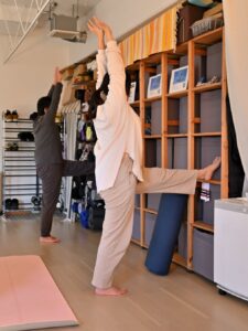 ウダヤヨガスタジオの生徒さん