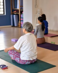ウダヤヨガスタジオの生徒さん