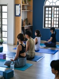 ウダヤヨガスタジオの生徒さん
