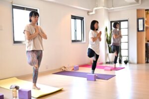 ウダヤヨガスタジオの生徒さん