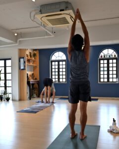 ウダヤヨガスタジオの生徒さん