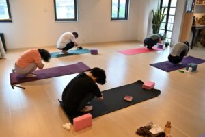 ウダヤヨガスタジオの生徒さん