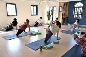 ウダヤヨガスタジオの生徒さん