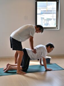ウダヤヨガスタジオの生徒さん