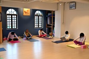 ウダヤヨガスタジオの生徒さん