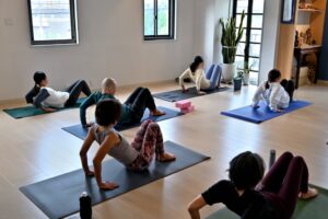 ウダヤヨガスタジオの生徒さん
