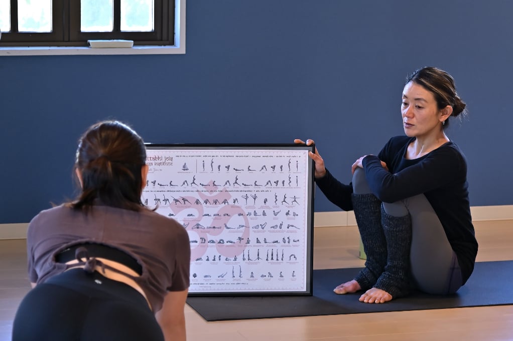 木曜日、MEGUMI先生のアシュタンガヨガ・オールレベル