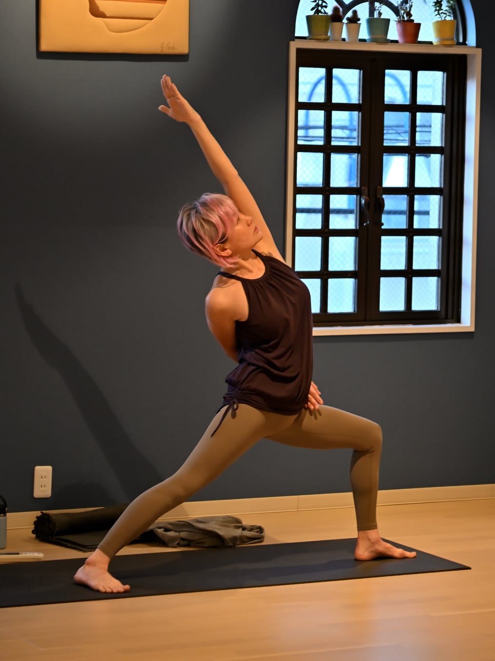 土曜日、Ria先生の陰陽ヨガ