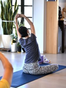 ウダヤヨガスタジオの生徒さん