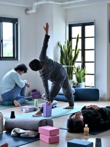 ウダヤヨガスタジオの生徒さん