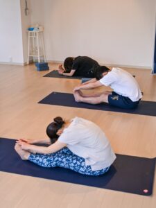 ウダヤヨガスタジオの生徒さん