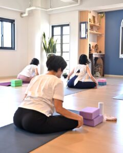ウダヤヨガスタジオの生徒さん