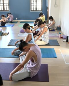 ウダヤヨガスタジオの生徒さん