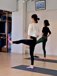 ウダヤヨガスタジオの生徒さん