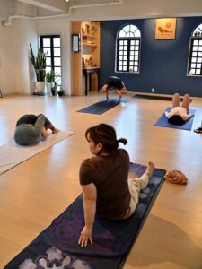 ウダヤヨガスタジオの生徒さん