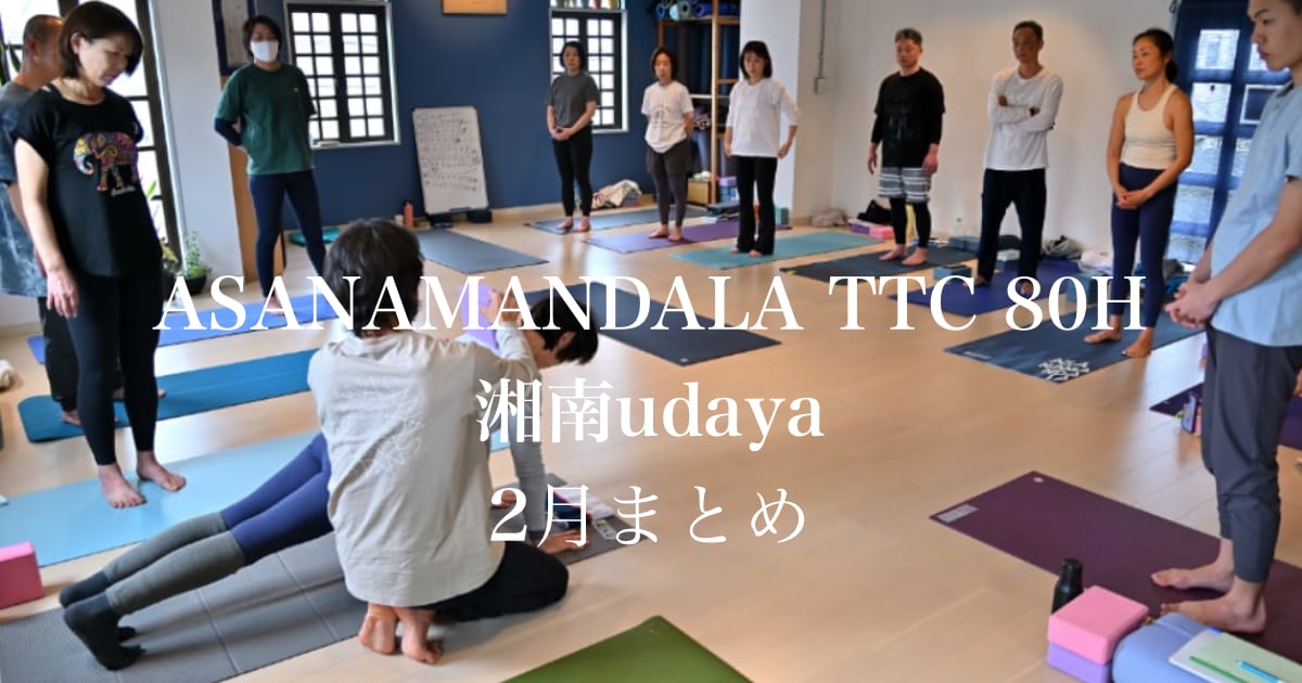 ASANAMANDALA TTC 80H 2026 湘南udaya 2月
