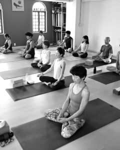 ウダヤヨガスタジオの生徒さん