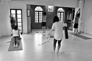 ウダヤヨガスタジオの生徒さん