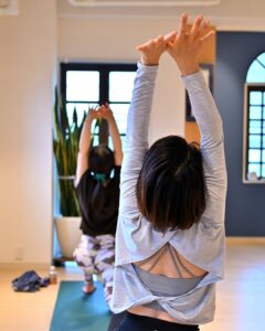 ウダヤヨガスタジオの生徒さん