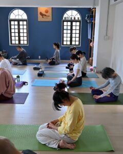 ウダヤヨガスタジオの生徒さん